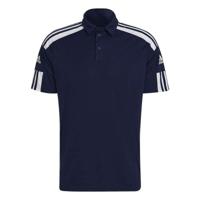 Herenpolo met Korte Mouwen Adidas Sq21 Donkerblauw Maat M - thumbnail