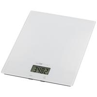 Clatronic KW 3820 Keukenweegschaal Digitaal Digitaal Weegbereik (max.)=5000 g Wit 210 x 180 x 20 - thumbnail