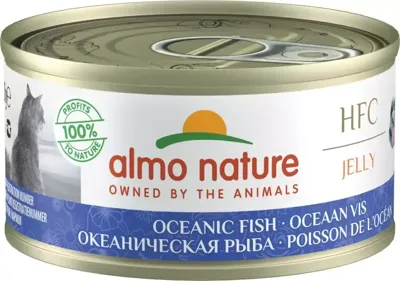 Almo Nature HFC Natural kattenvoer in gelei oceaanvis 70g