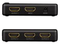 LogiLink HD0036 video splitter HDMI 4x HDMI - thumbnail