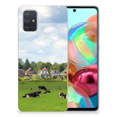 Samsung Galaxy A71 | TPU Hoesje | Koeien