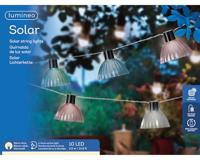 Lumineo solar stringlights lichtsnoer - Meerkleurig blue tone - thumbnail