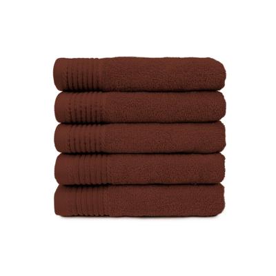 The One Handdoek 450 gram 50x100 cm Brown (5 stuks)
