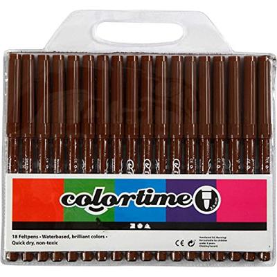 Creativ Company Bruine stiften, 18st. Creativ Company Bruine stiften, 18st.