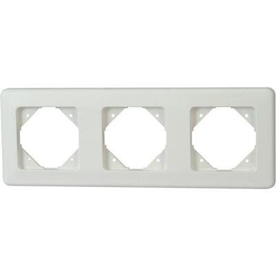 Kopp 303313087 Frame 3-voudig Europa Arctisch-wit, Mat 1 stuk(s)