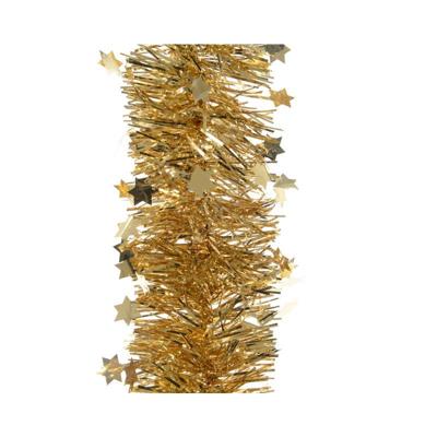 Guirlande Lametta Ster 270cm Ø10cm Goud