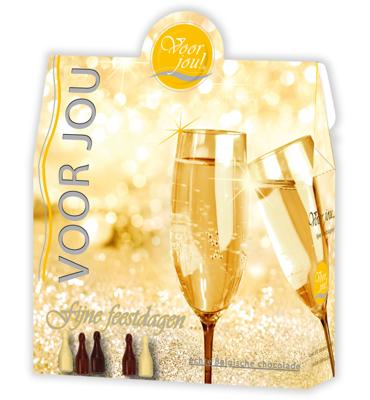 Wensdoosje trendy fijne feestdagen 100 Gram