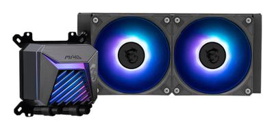 MSI MAG Coreliquid A15 240 Moederbord, Processor Alles-in-één vloeistofkoeler 12 cm Zwart 1 stuk(s)
