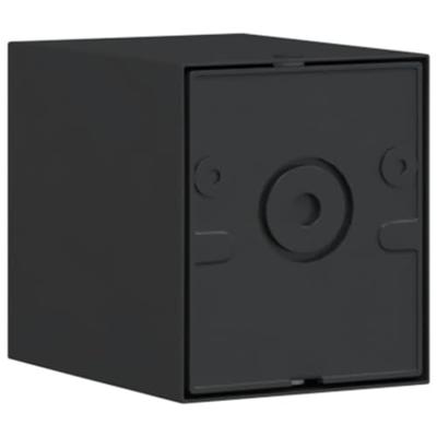 VidaXL Buitenwandlampen 2 st gegoten aluminium zwart