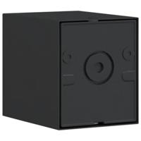 VidaXL Buitenwandlampen 2 st gegoten aluminium zwart - thumbnail