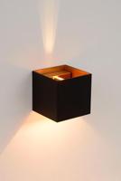 Lucide XIO - Wandlamp - LED Dimb. - G9 - 1x4W 2700K - Verstelbare stralingshoek - Zwart - thumbnail