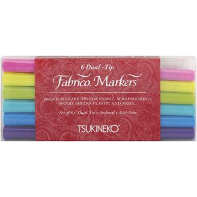 Tsukineko • versacraft fabrico markers gemstones 6st.