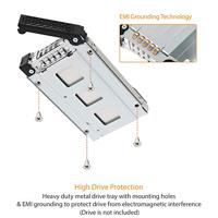 Icy Dock MB991SK-B 2,5 SATA mobile rack voor 3,5 extern met slot - thumbnail