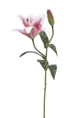 Emerald kunsttak lelie 56cm roze