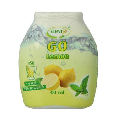 SteviJa Stevia limonadesiroop go lemon 40 Milliliter