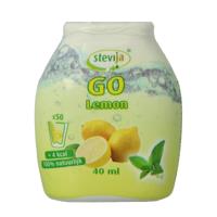 SteviJa Stevia limonadesiroop go lemon 40 Milliliter - thumbnail