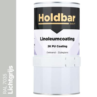 Holdbar Linoleumcoating Lichtgrijs (RAL 7035) 1 Kg