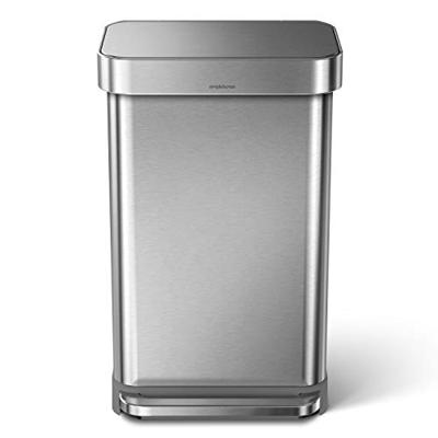 Simplehuman Prullenbak Liner Pocket 45 liter Zilver