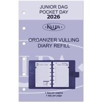 Agendavulling 2027 kalpa pocket 1dag/1pagina - thumbnail