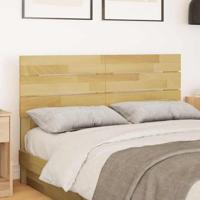 Hoofdeinde 120 cm massief hout eiken - thumbnail