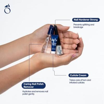 Herome Essentials set voor zwakke en splijtende nagels 1 Set