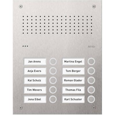 Ritto by Schneider RGE1812225 Deurintercom RVS
