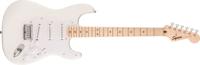 Squier Sonic Stratocaster HT MN Arctic White elektrische gitaar met vaste brug - thumbnail