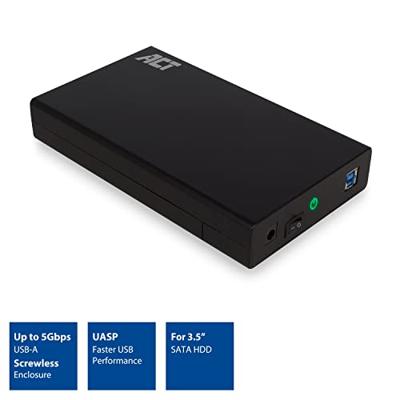 ACT Connectivity 3,5" SATA harde schijf behuizing externe behuizing