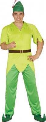 Peter Pan kostuum man