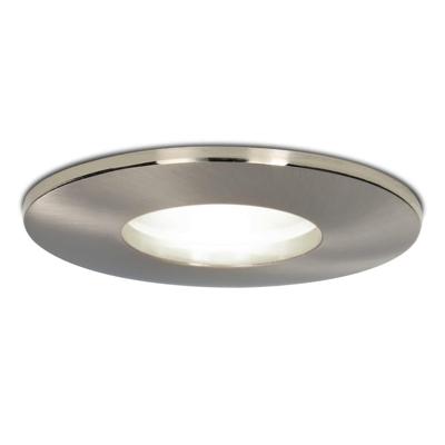Vegas - LED Inbouwspots - 5 Watt 400 lumen - 6000K Daglicht wit - GU10 - Dimbaar - Rond - IP44 voor badkamer, buiten en binnen - RVS