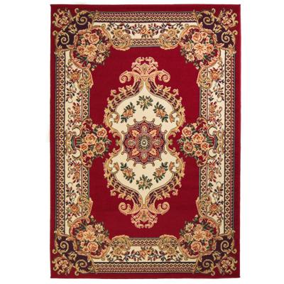 vidaXL Tapijt oosters 120x170 cm rood/beige