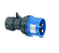 Cee stekker 3p 16a blauw - thumbnail