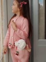 Puppy + KONGES SLOJD stoffen kennel wit - thumbnail