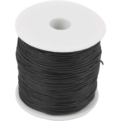 Creativ Company Katoenkoord, dikte 1 mm, zwart, 100 m/ 1 doos