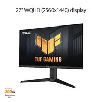 Asus VG27AQML1A TUF Gaming Gaming monitor Energielabel F (A - G) 68.6 cm (27 inch) 2560 x 1440 Pixel 16:9 1 ms HDMI, Hoofdtelefoon (3.5 mm jackplug), USB-A 3.2 - thumbnail