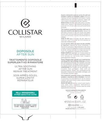 Collistar Ultra Soothing After Sun Repair Treatment 250 ml Aftersun