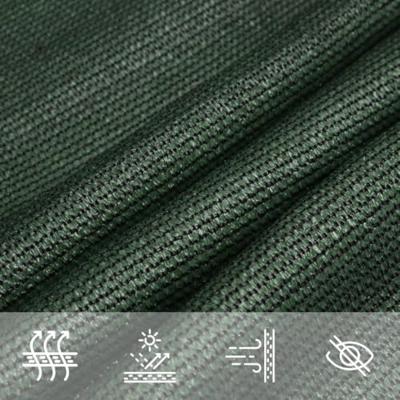 Zonnezeil 160 g/m 4x5x5 m HDPE donkergroen Zonnezeil 160 g/m 4x5x5 m HDPE donkergroen