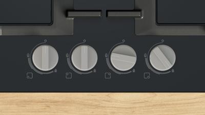 Bosch Serie 4 PNP6B6K40 gasfornuis met 4 zones