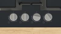 Bosch Serie 4 PNP6B6K40 gasfornuis met 4 zones - thumbnail