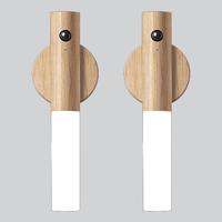 LED Nachtlampje met Bewegingssensor 2-pack - Warm Wit - Oplaadbaar - thumbnail