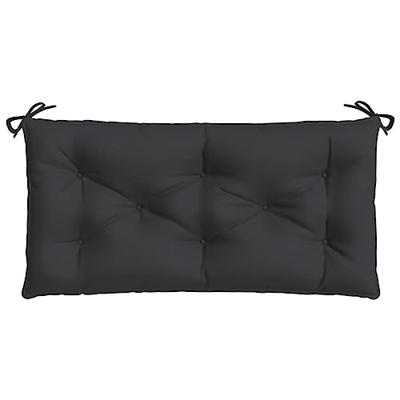 VidaXL Tuinbankkussen 100x50x7 cm oxford stof zwart