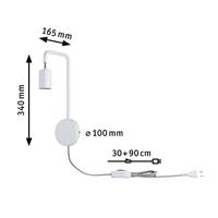 Paulmann Calvani 79811 Wandlamp E27 LED Wit - thumbnail
