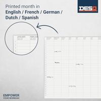 Desq jaarplanner Ultra Thin, magnetisch, ft 60 x 90 cm - thumbnail