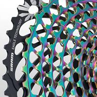 Sram cassette "xg-1299" cas.sprocket xg-1299 10-52t rainbow colors - thumbnail