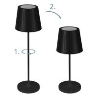 Eglo Zwarte tafellampCabozo oplaadbaar - 75794 - thumbnail