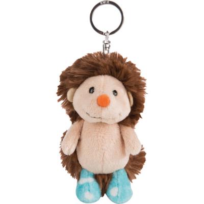 Nici sleutelhanger Henny Hoglet junior 10 cm pluche bruin