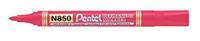 Pentel permanente marker N850-B, rood - thumbnail