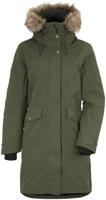 Didriksons Erika Parka Jas Dames Deep Green 40 - thumbnail