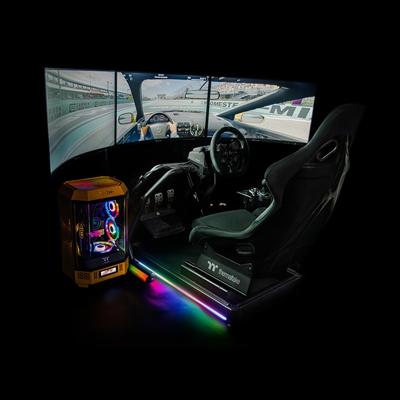 Thermaltake GR500 Racing Simulator Cockpit Racestoel Zwart