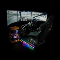 Thermaltake GR500 Racing Simulator Cockpit Racestoel Zwart - thumbnail